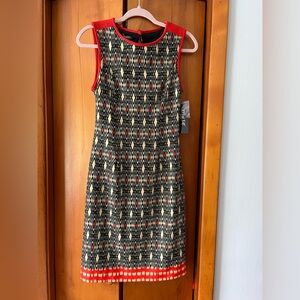 Muse Multi Color Fitted Dress